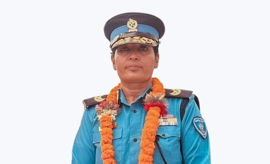 DIG Durga Singh, Commander of Gandaki State Police, fearless woman