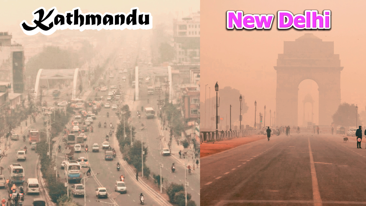 Kathmandu New Delhi Pollution