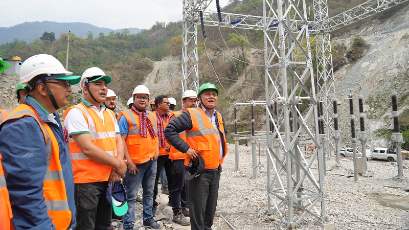 Electricity generated from the 73 MW Central Tamor Hydropower Project is connected to the Koshi Corridor