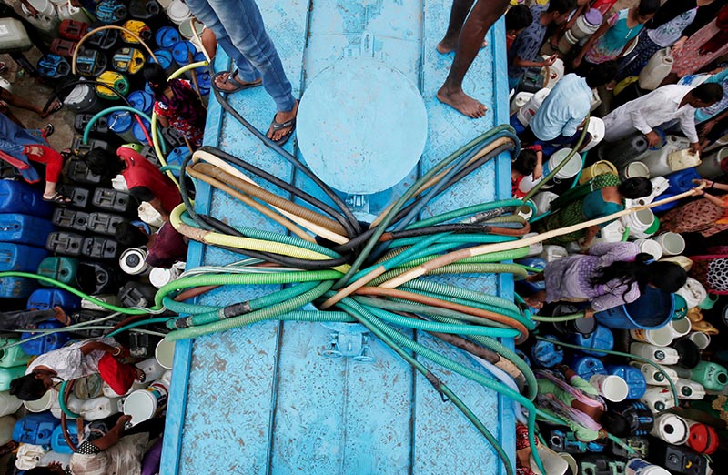 Major water crisis in India's capital