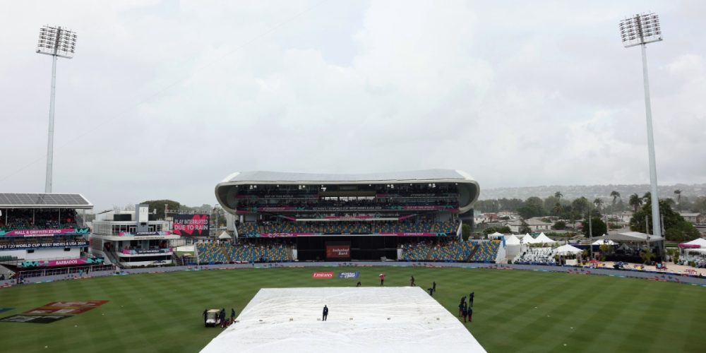 kingstown cricket stadium rain