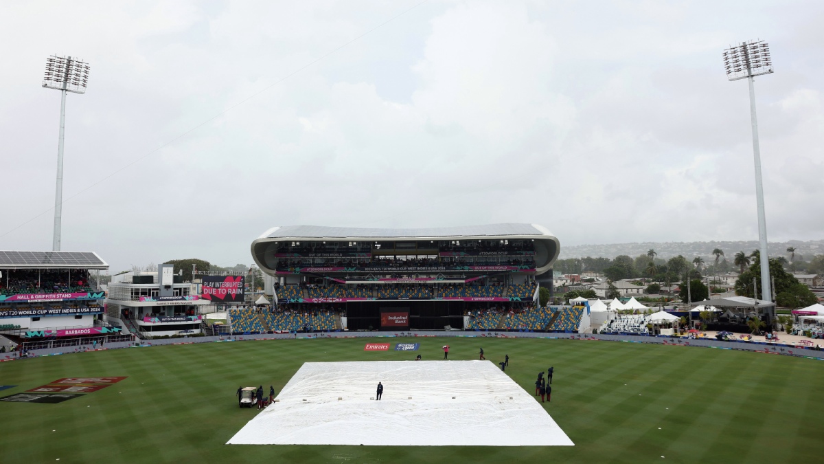 kingstown cricket stadium rain