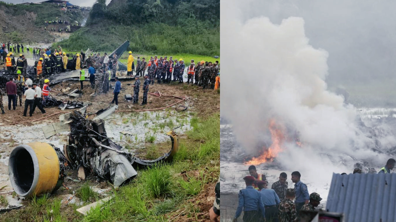 Sourya's ship was flying to Pokhara with its own crew