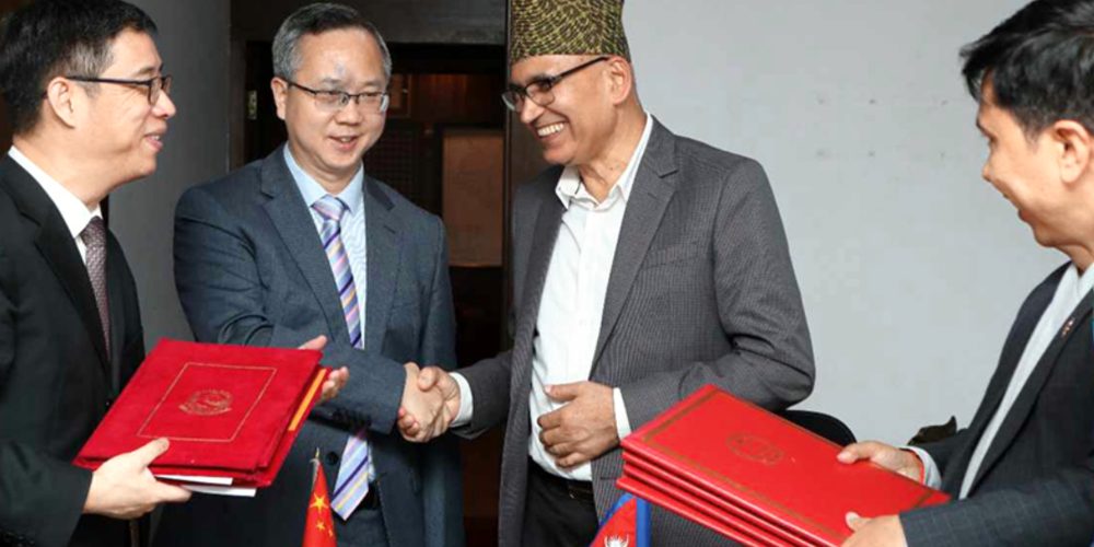 Agreement with China to expand the second section of Kathmandu's ring road