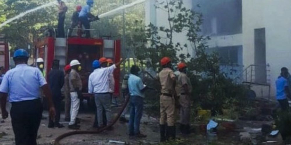 Explosion in pharmaceutical industry, 17 dead