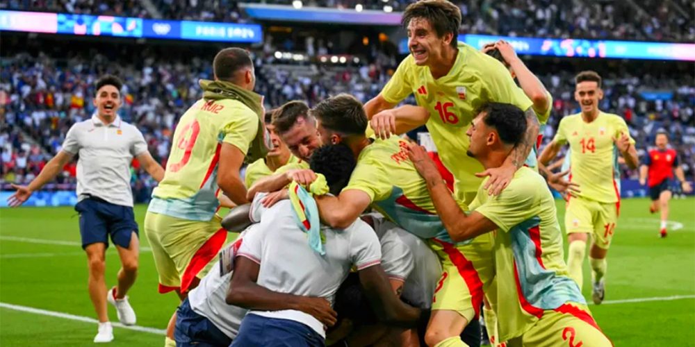 Spain won the men's soccer title at the Paris Olympics