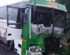 17 people died when a bus and a van collided in Hathras