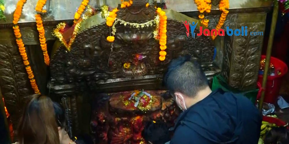 Ritual worship of Chandraghanta Devi