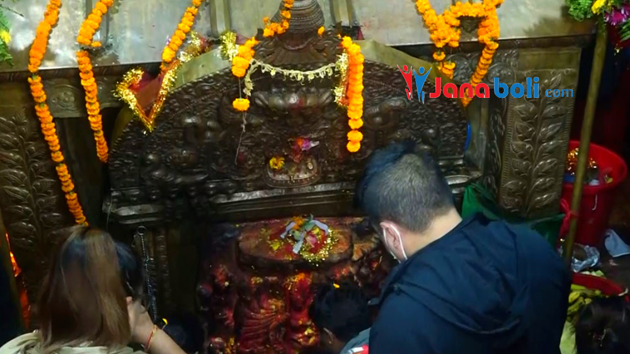 Ritual worship of Chandraghanta Devi