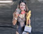 Nepali bodybuilder Sanam won the silver medal of the world bodybuilding competition