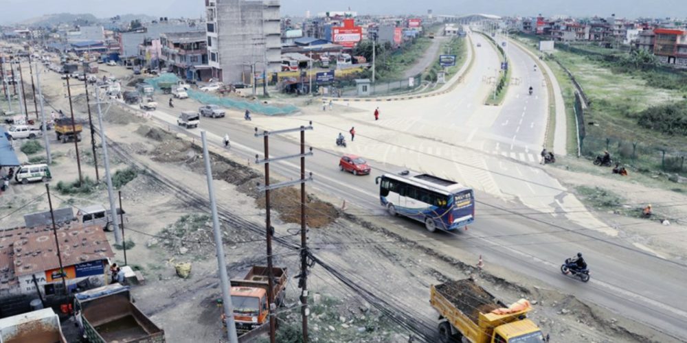 Daily five-and-a-half-hour traffic jam on Muglin-Pokhara road lifted